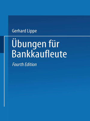 cover image of Übungen für Bankkaufleute